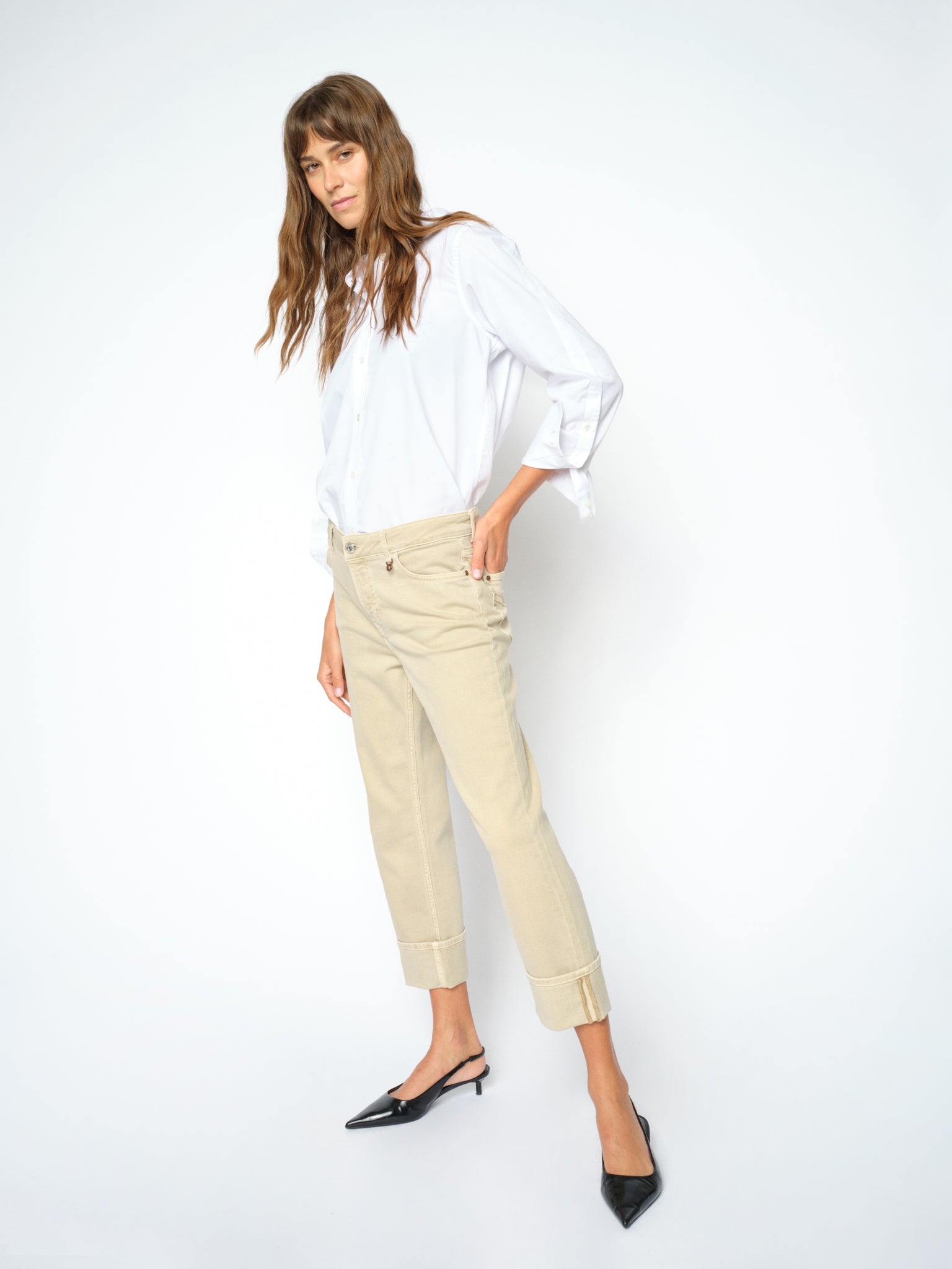Modelshot / Oxford Tan / Detail